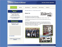 Tablet Screenshot of pilkeyglass.com